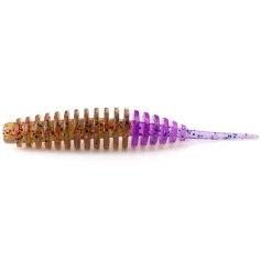 Силикон FishUP Tanta 2" (9шт) #249 - Green Pumpkin/Violet