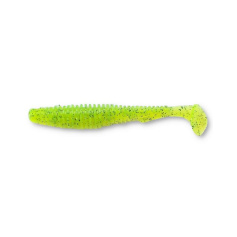 Силикон FishUP U-Shad 4" (8шт) #055 - Chartreuse/Black