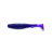 Силикон FishUP U-Shad 2.5" (9шт) #060 - Dark Violet/Peacock & Silver