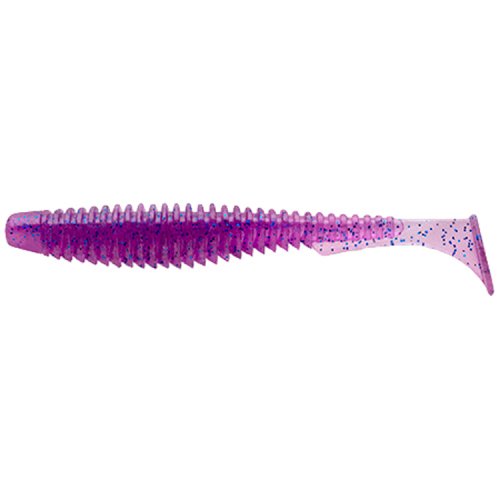 Силикон FishUP U-Shad 3.5" (8шт) #014 - Violet/Blue