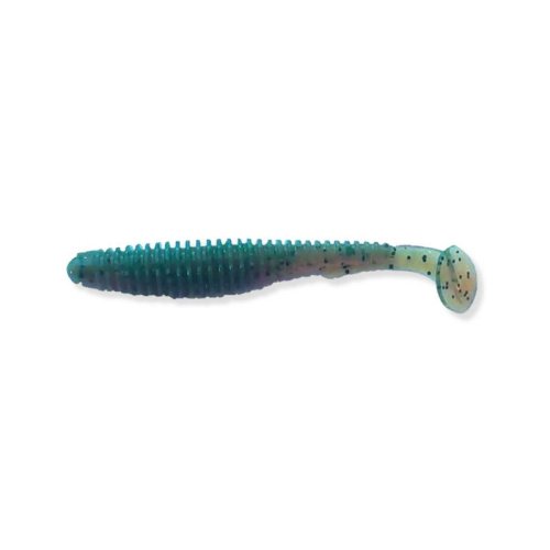 Силикон FishUP U-Shad 2.5" (9шт) #017 - Motor Oil Pepper