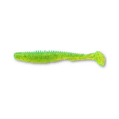 Силікон FishUP U-Shad 2.5" (9шт) #026 - Flo Chartreuse/Green
