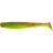 Силикон FishUP U-Shad 4" (8шт) #204 - Green Pumpkin/Chartreuse