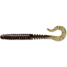 Силикон FishUP Vipo 2.8" (9шт) #050 - Green Pumpkin Brown/Red & Purple