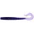 Силикон FishUP Vipo 2.8" (9шт) #060 - Dark Violet/Peacock & Silver