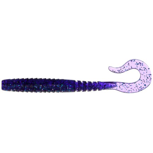 Силикон FishUP Vipo 3.6" (8шт) #060 - Dark Violet/Peacock & Silver