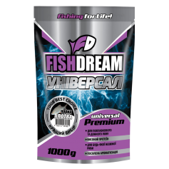 Прикормка Fish Dream Premium Универсал Черная Плотва 1кг
