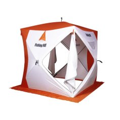 Палатка для зимней рыбалки Fishing ROI Cyclone-2 Куб 180*180*205см white-orange