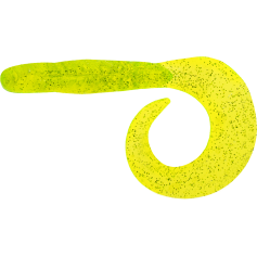 Силикон Fishing Drugs Snake Twist 2.5" Chartreuse