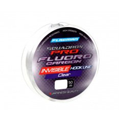 Флюорокарбон Flagman Squadron Pro Fluorocarbon Invisible Hook Line 50м 0.141мм