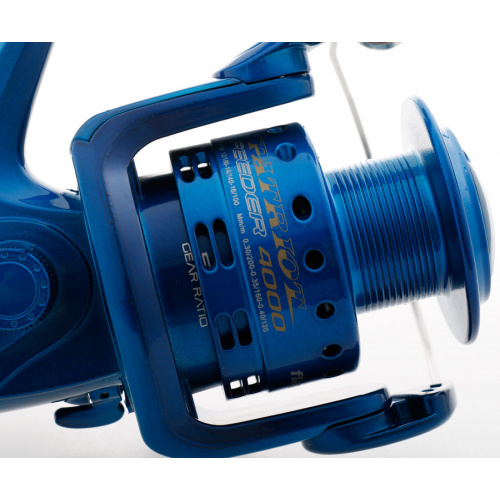 Котушка Flagman Patriot Feeder 4000 пластикова шпуля