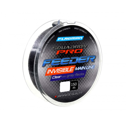 Леска Flagman Squadron Pro Feeder Invisible Main Line 150м 0.31мм