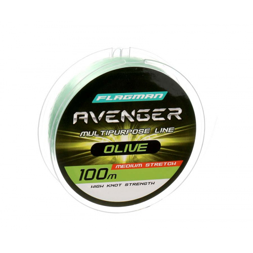 Леска Flagman Avenger Olive Line 100м 0.45мм
