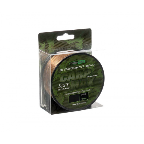 Леска Carp Pro Carp Max Camo 1000м 0.30мм