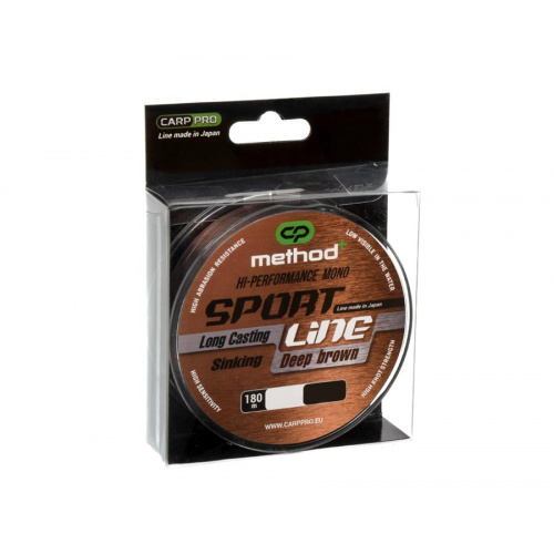 Леска Carp Pro Sport Line Method+ 180м 0.20мм