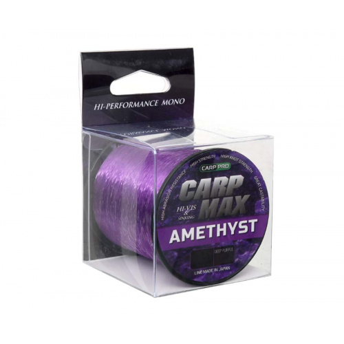 Леска Carp Pro Carp Max Amethyst Line Deep Purple 1200м 0.30мм