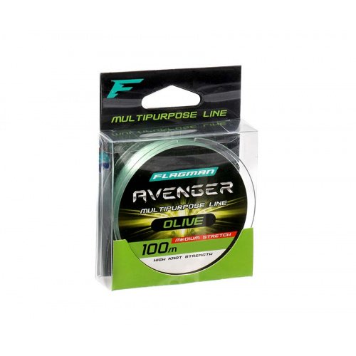 Леска Flagman Avenger Olive Line 100м 0.35мм