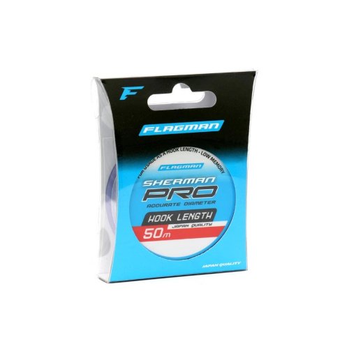 Лісочка Flagman Sherman Pro Hook Length 50м 0.195мм