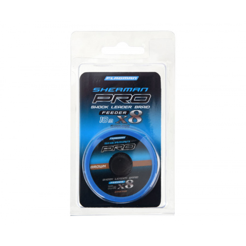 Шнур Flagman Sherman Pro Shock Leader Braid 10м 0.14мм