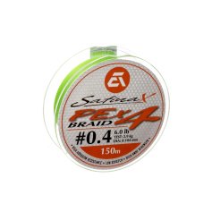 Шнур Azura Safina Braid PE X4 150м #0.4 0.104мм