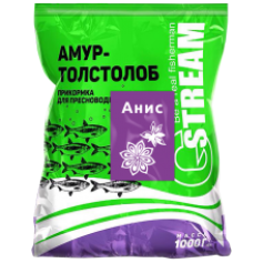 Прикормка G.STREAM АМУР-ТОЛСТОЛОБ 1кг