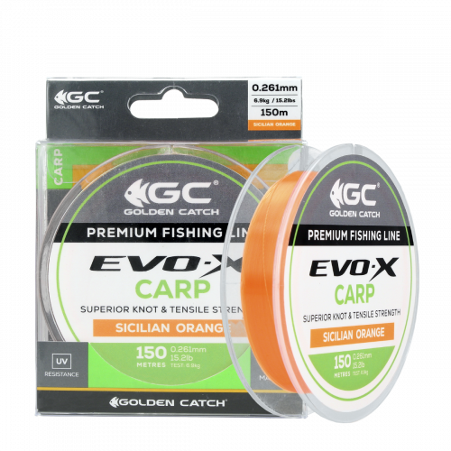 Леска GC Evo-X Carp 150м Sicilian Orange 0.410мм