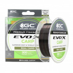 Леска GC Evo-X Carp 300м Real Camo 0.261мм