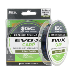 Леска GC Evo-X Carp 150м Real Camo 0.286мм