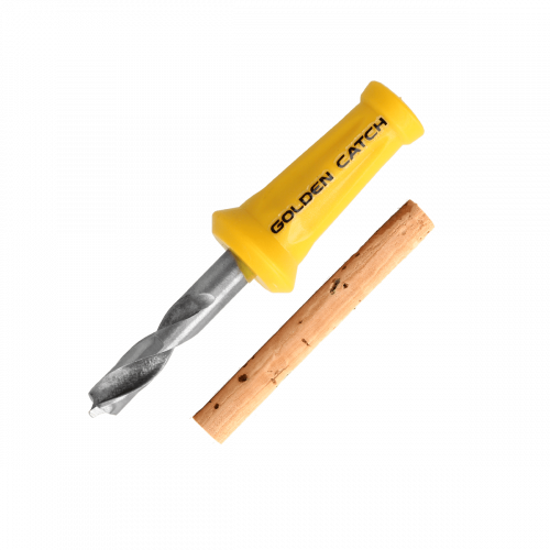 Свердло з корковими паличками GC G.Carp Bait Drill & Corks 6 мм