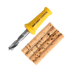 Сверло с пробковыми палочками GC G.Carp Bait Drill & Corks 6 мм