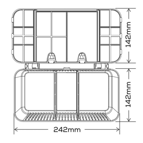 Коробка GC G.Carp Deep Tackle Box