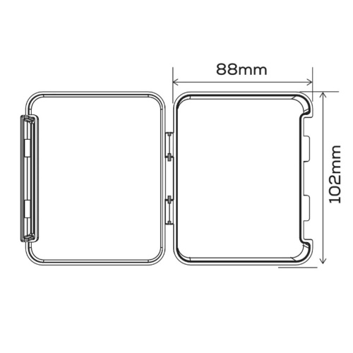 Коробка для аксессуаров GC G.Carp Mini Box 1 section