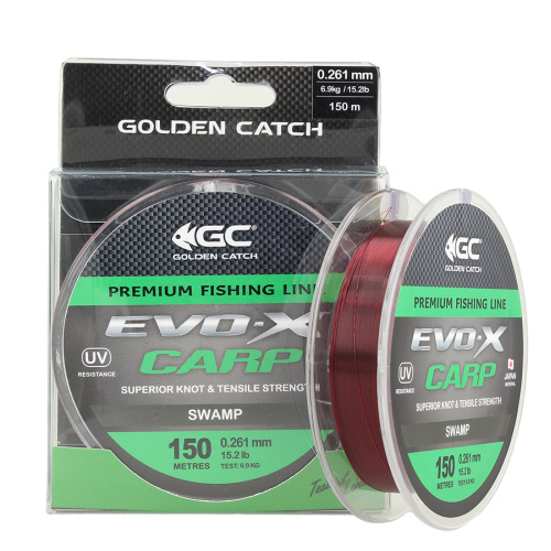 Леска Golden Catch EVO-X Carp SWP 150м 0.410мм