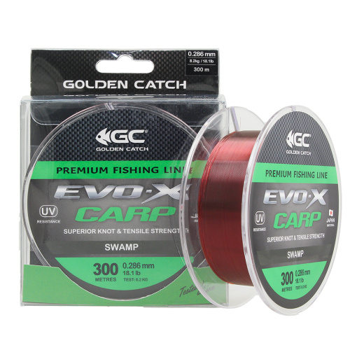 Леска Golden Catch EVO-X Carp SWP 300м 0.309мм