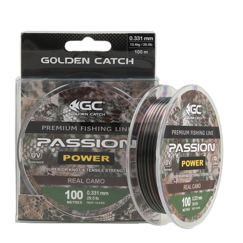 Леска Golden Catch Passion Power RC 100м 0.286мм
