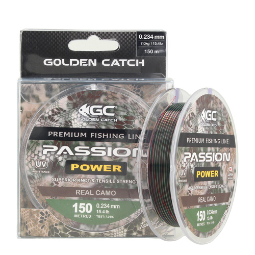 Леска Golden Catch Passion Power RC 150м 0.286мм