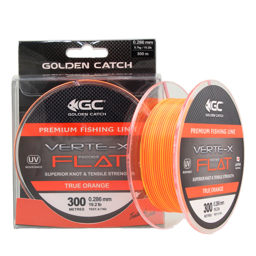 Леска Golden Catch Verte-X Flat TO 300м 0.331мм