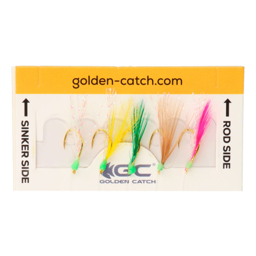 Самодур Golden Catch Aji Sabiki F405 №6 Multicolor (5 крючков)