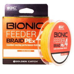 Шнур Golden Catch Bionic Feeder PE X4 150м Orange #0.6