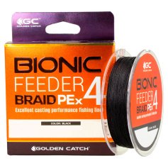 Шнур Golden Catch Bionic Feeder PE X4 150м Black #1.0