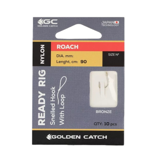 Готовий повідець GC Ready Rig Roach №10 (10шт)