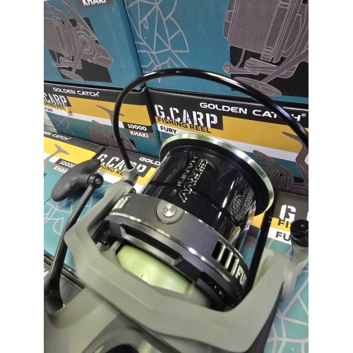 Коропова котушка Golden Catch G-Carp Fury 10000 (Модель 2025)