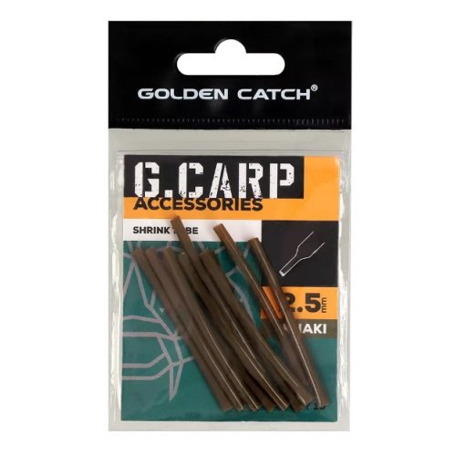 Трубка термоусадочная GC G.Carp Shrink Tube 2.5мм (10шт) Khaki