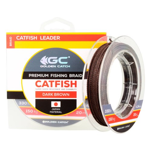 Поводочный материал GC Catfish Leader 20м 0.70мм