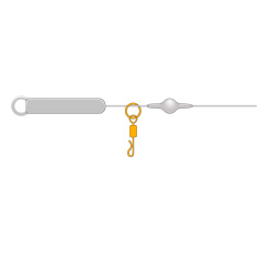 Вертлюг GC G.Carp Quick Change Heli Swivel №4 (10шт)