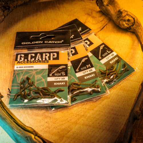 Лентяйка GC G.Carp D-Rig Kickers L (10шт) Khaki