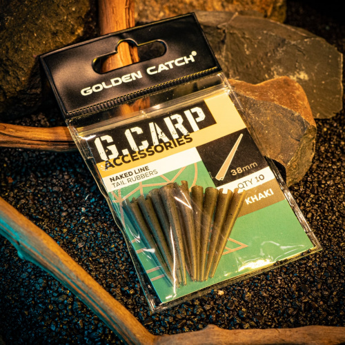 Конус GC G.Carp Naked Line Tail Rubbers 38мм (10шт) Khaki