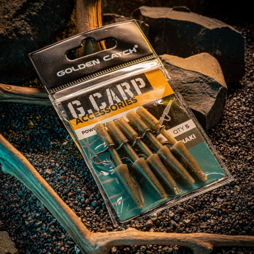 Клипса GC G.Carp Power Lead Clip (2шт) Khaki