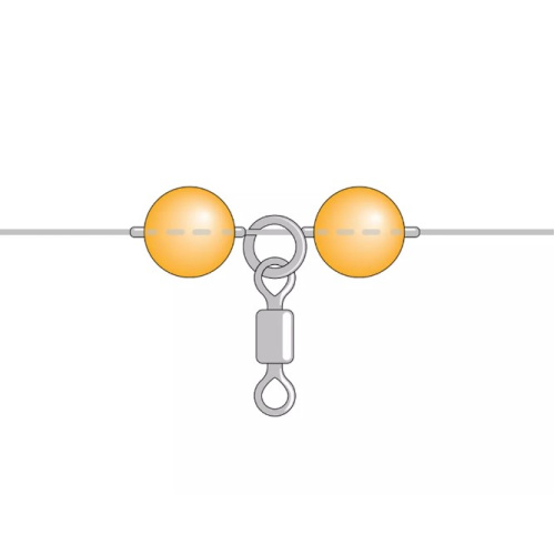 Бусина GC G.Carp Shock Bead Rubber 6мм (24шт) Khaki