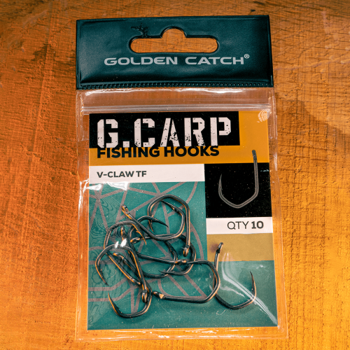Крючок GC G.Carp V-Claw TF №8 (10шт)